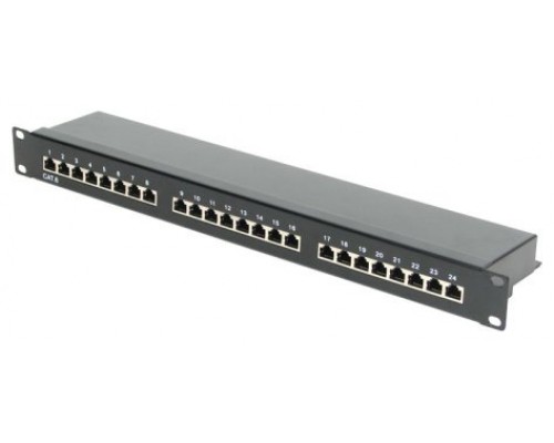 Panel de transferencia de 24 puertos RJ45,